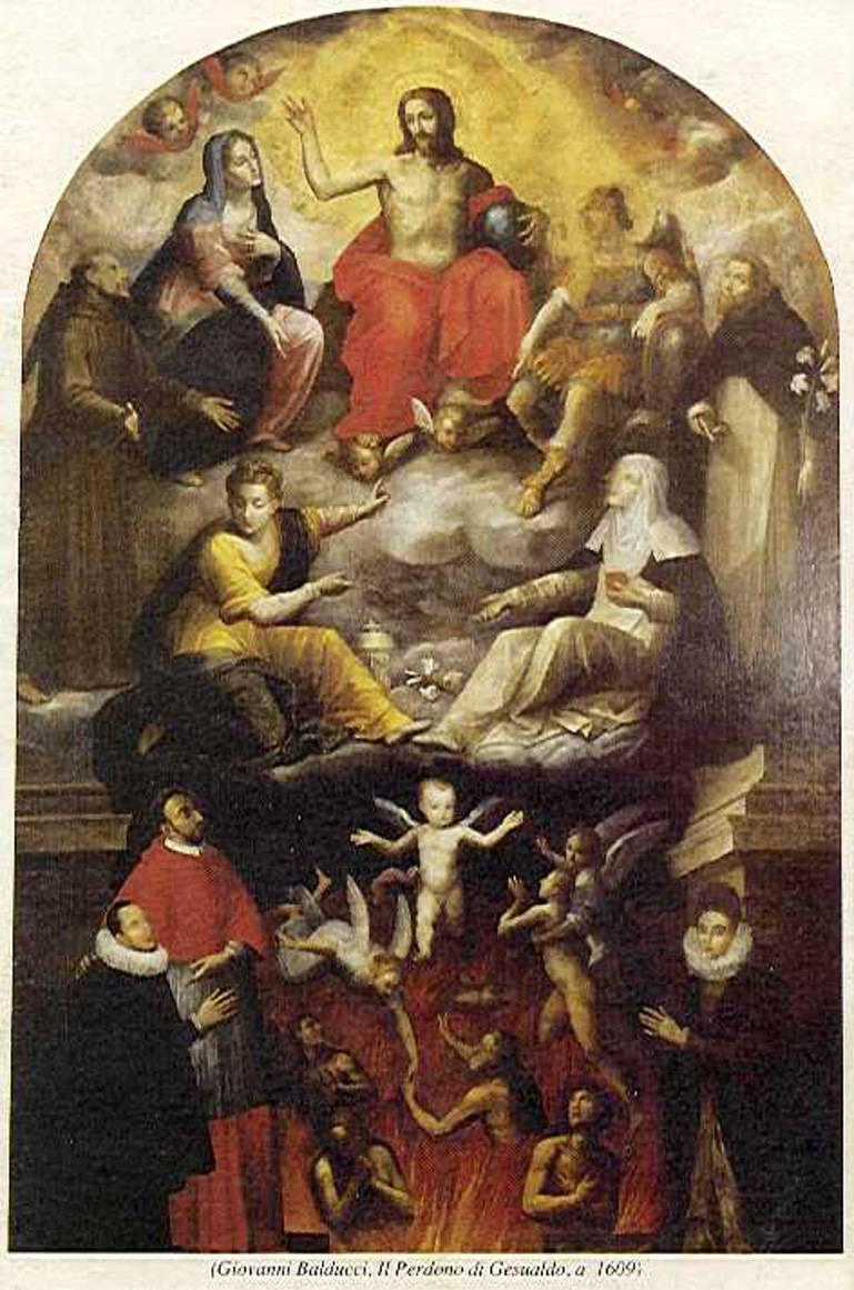 The Forgiveness of Carlo Gesualdo, Giovanni Balducci (1609)