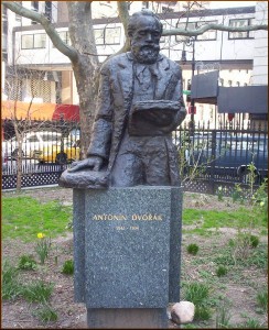Antonín Dvořák Statue by sculptor Ivan Meštrović, Stuyvesant Park, New York