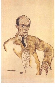 Portrait of Arnold Schönberg (1917). Egon Schiele